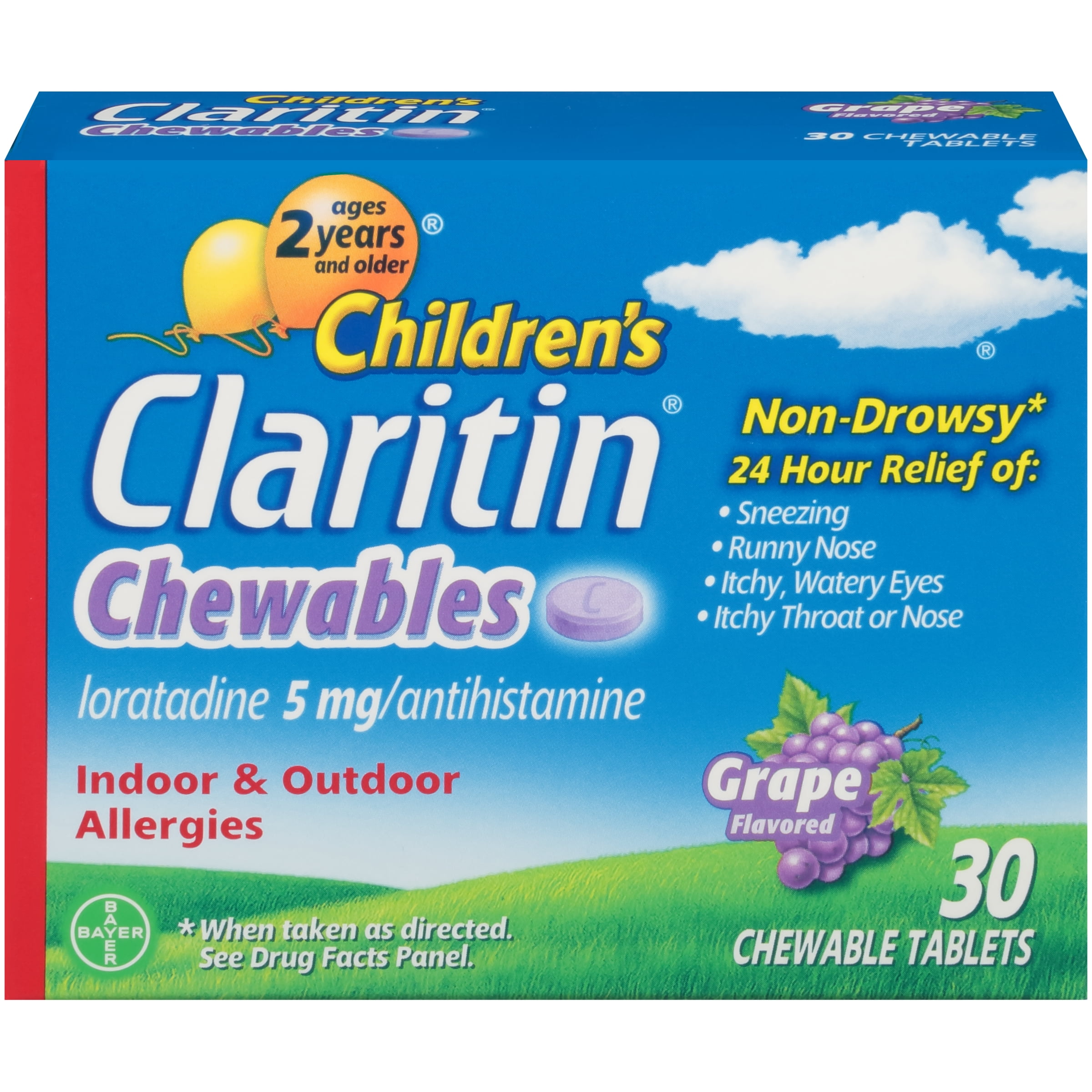 Claritin antihistamine dosage 9 month old
